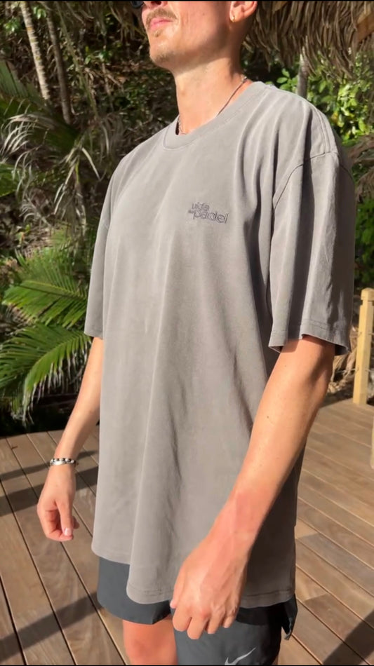Vida Del Padel T-Shirt - Vintage Grey